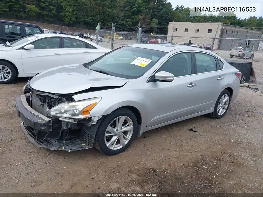 2015 NISSAN ALTIMA VIN 1N4AL3AP8FC116553 — фото 2