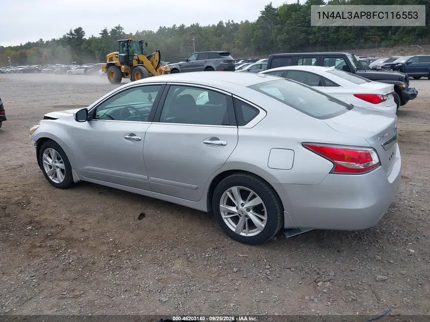 2015 NISSAN ALTIMA VIN 1N4AL3AP8FC116553 — фото 3