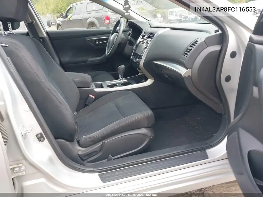 2015 NISSAN ALTIMA VIN 1N4AL3AP8FC116553 — фото 5