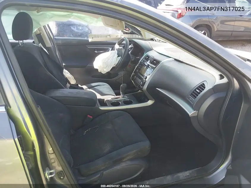 2015 NISSAN ALTIMA VIN 1N4AL3AP7FN317025 — фото 5