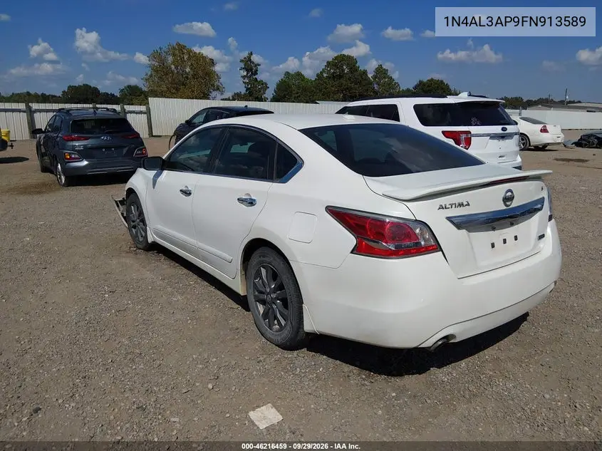 2015 NISSAN ALTIMA VIN 1N4AL3AP9FN913589 — фото 3