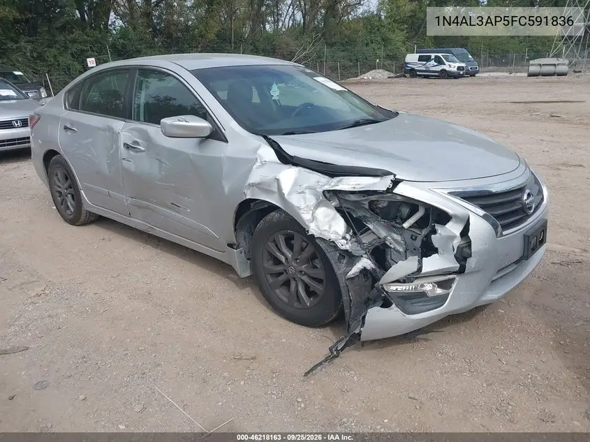 NISSAN ALTIMA 2015, VIN 1N4AL3AP5FC591836