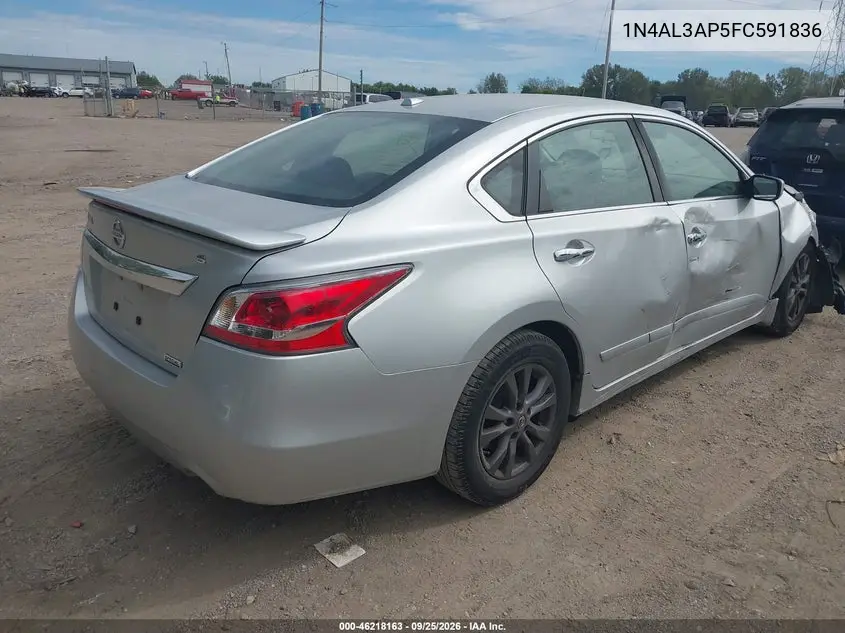 2015 NISSAN ALTIMA VIN 1N4AL3AP5FC591836 — фото 4