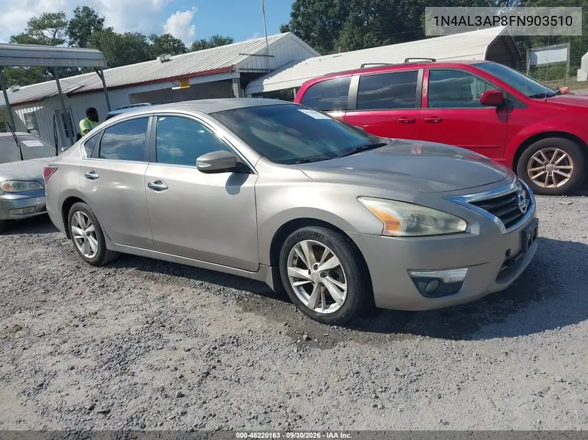 NISSAN ALTIMA 2015, VIN 1N4AL3AP8FN903510