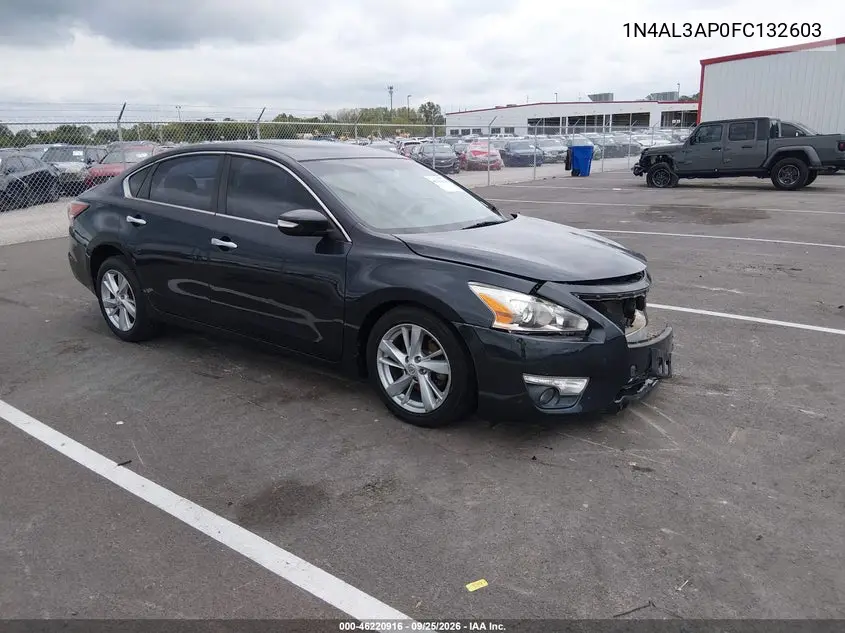 NISSAN ALTIMA 2015, VIN 1N4AL3AP0FC132603