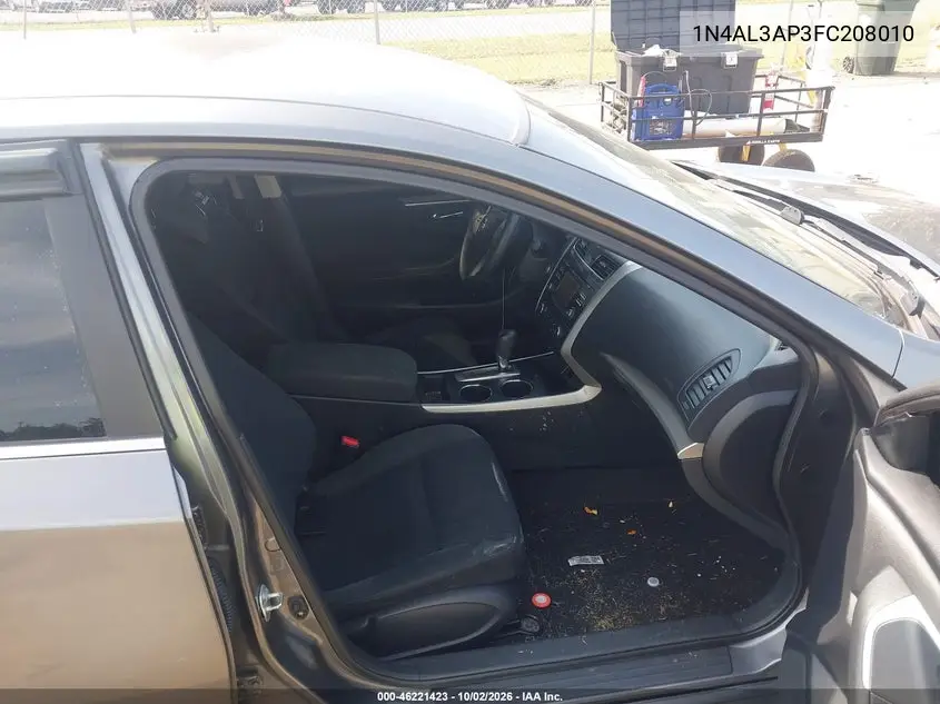 2015 NISSAN ALTIMA VIN 1N4AL3AP3FC208010 — фото 5
