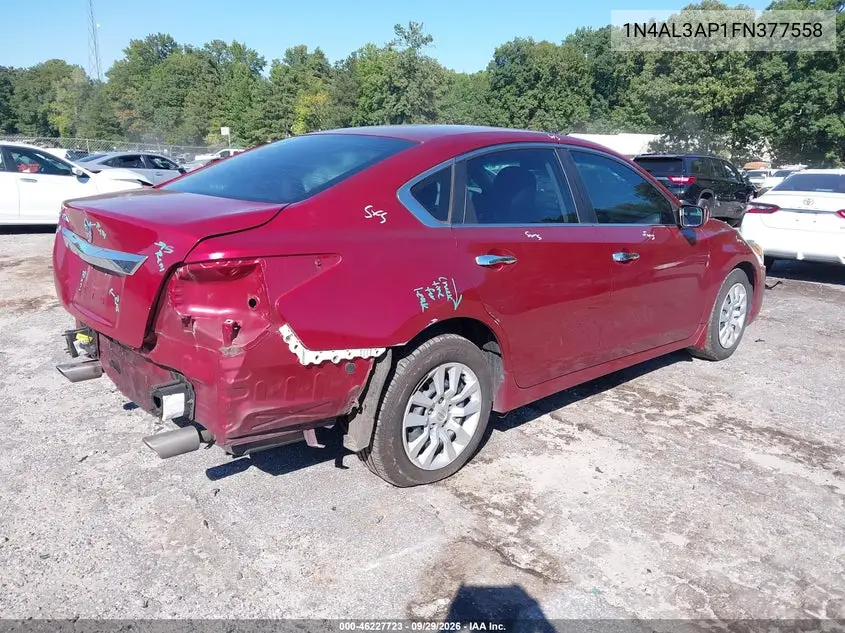 2015 NISSAN ALTIMA VIN 1N4AL3AP1FN377558 — фото 4