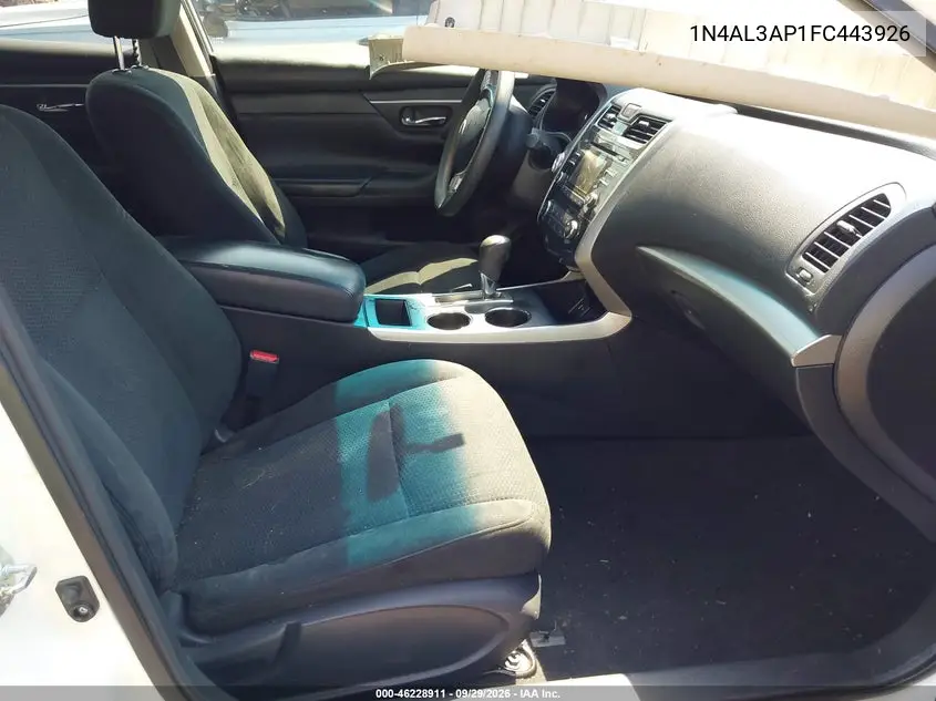 2015 NISSAN ALTIMA VIN 1N4AL3AP1FC443926 — фото 5