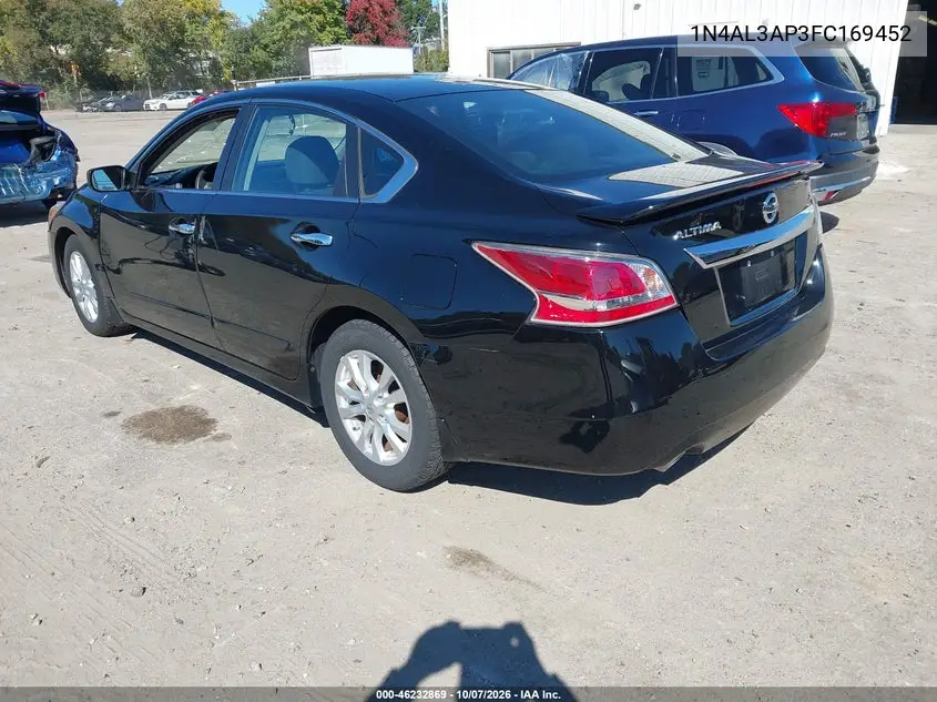2015 NISSAN ALTIMA VIN 1N4AL3AP3FC169452 — фото 3