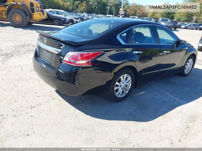 2015 NISSAN ALTIMA VIN 1N4AL3AP3FC169452 — фото 4