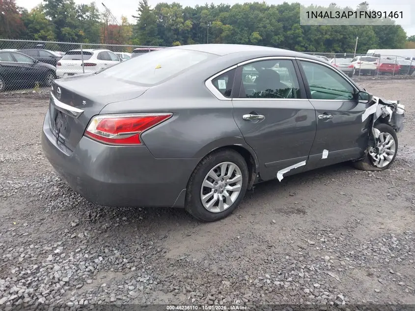 2015 NISSAN ALTIMA VIN 1N4AL3AP1FN391461 — фото 4