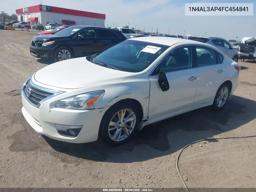 2015 NISSAN ALTIMA VIN 1N4AL3AP4FC454841 — фото 2