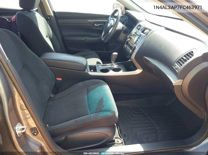 2015 NISSAN ALTIMA VIN 1N4AL3AP7FC463971 — фото 5
