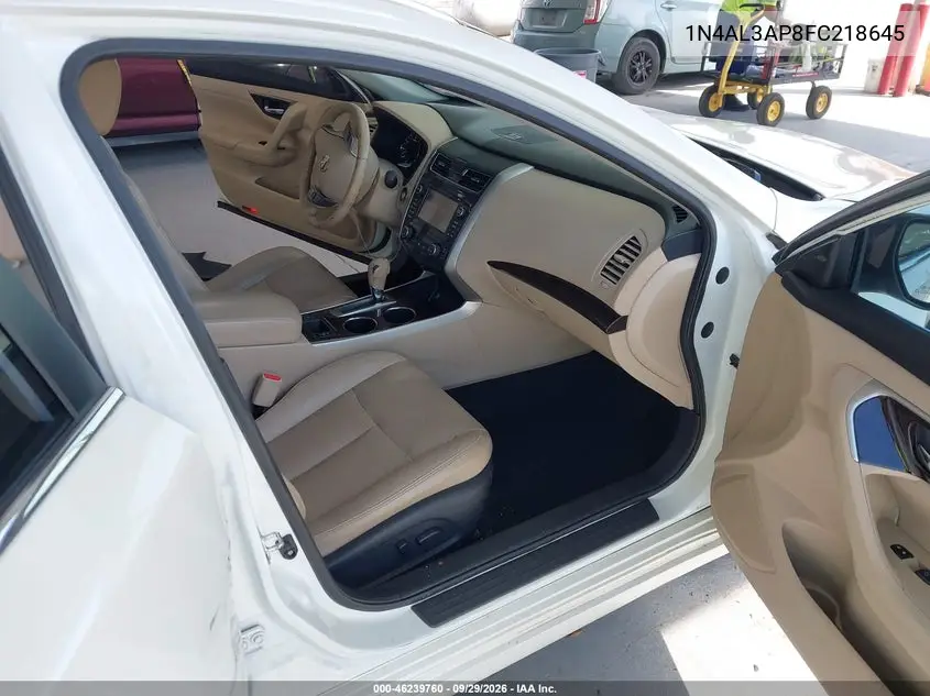 2015 NISSAN ALTIMA VIN 1N4AL3AP8FC218645 — фото 5