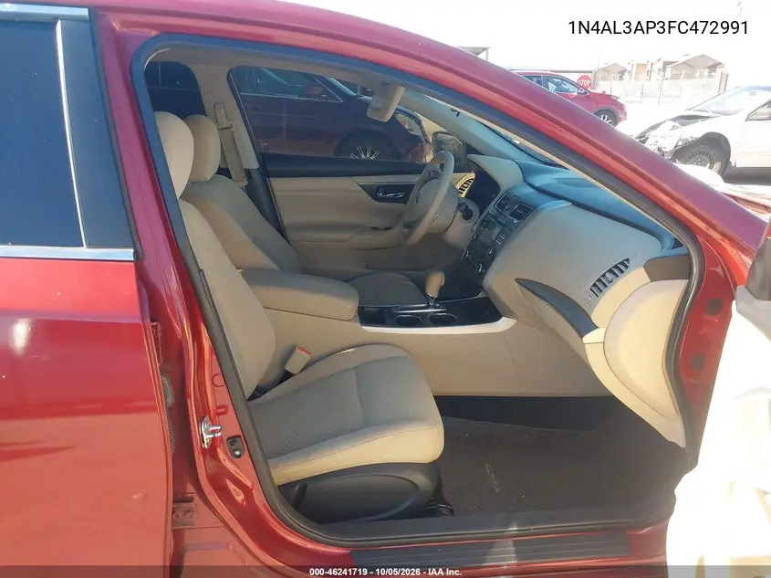 2015 NISSAN ALTIMA VIN 1N4AL3AP3FC472991 — фото 5