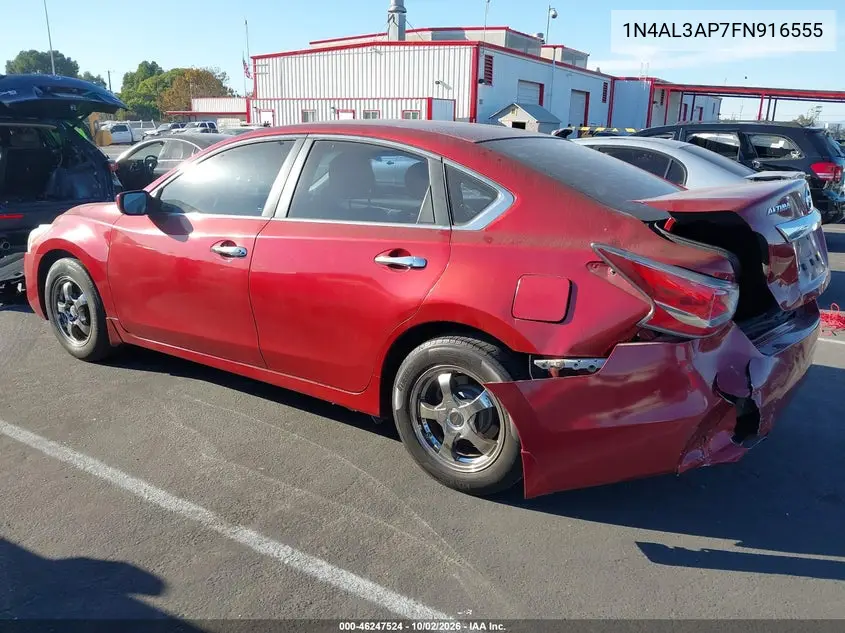 2015 NISSAN ALTIMA VIN 1N4AL3AP7FN916555 — фото 3