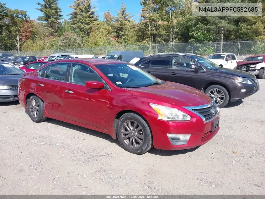 NISSAN ALTIMA 2015, VIN 1N4AL3AP9FC582685