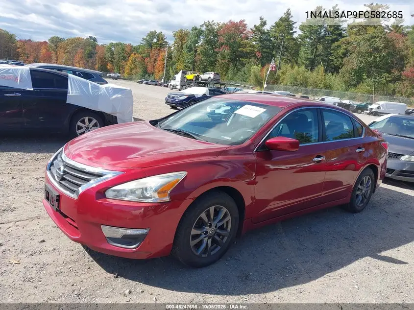 2015 NISSAN ALTIMA VIN 1N4AL3AP9FC582685 — фото 2