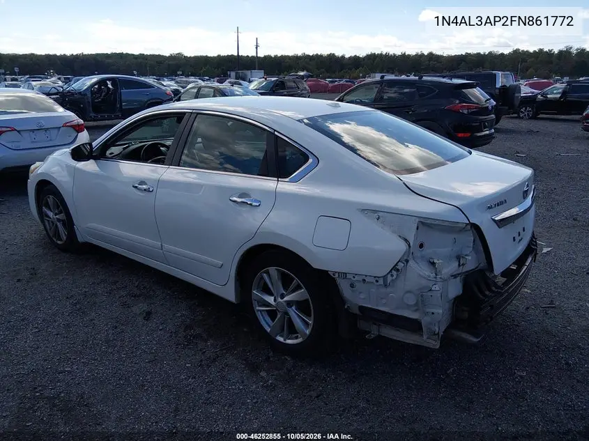2015 NISSAN ALTIMA VIN 1N4AL3AP2FN861772 — фото 3