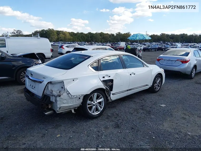 2015 NISSAN ALTIMA VIN 1N4AL3AP2FN861772 — фото 4