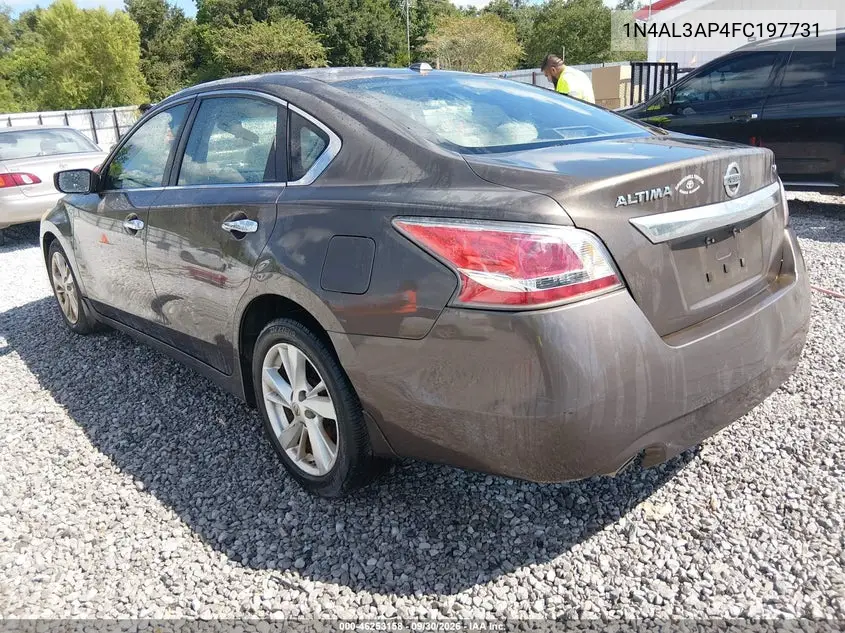 2015 NISSAN ALTIMA VIN 1N4AL3AP4FC197731 — фото 3