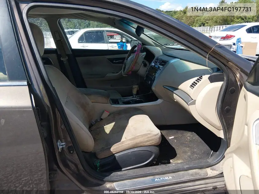 2015 NISSAN ALTIMA VIN 1N4AL3AP4FC197731 — фото 5