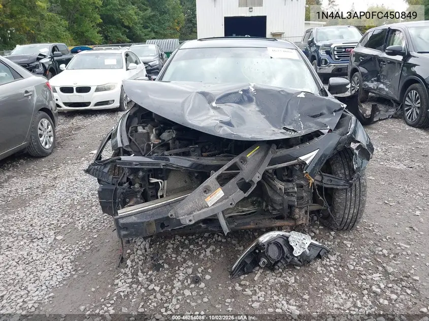 2015 NISSAN ALTIMA VIN 1N4AL3AP0FC450849 — фото 12