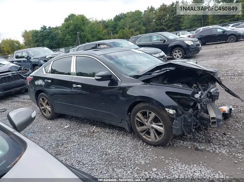 2015 NISSAN ALTIMA VIN 1N4AL3AP0FC450849 — фото 13