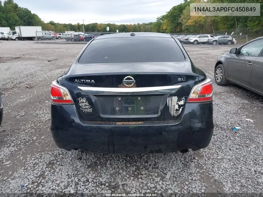 2015 NISSAN ALTIMA VIN 1N4AL3AP0FC450849 — фото 16