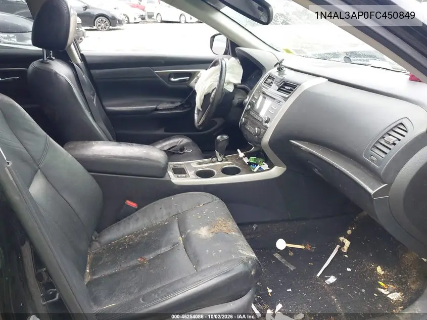 2015 NISSAN ALTIMA VIN 1N4AL3AP0FC450849 — фото 5