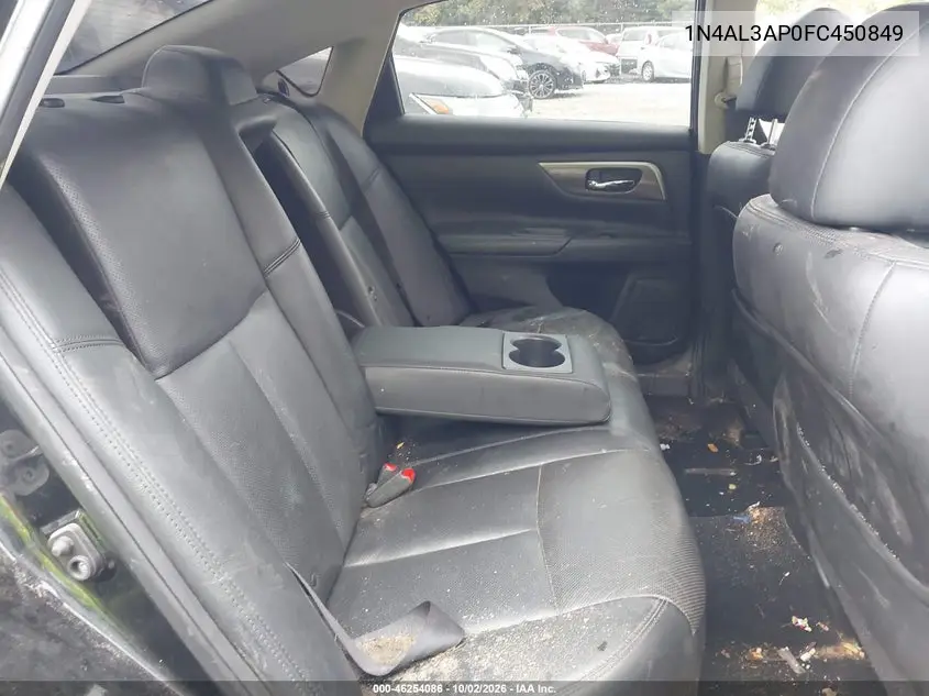 2015 NISSAN ALTIMA VIN 1N4AL3AP0FC450849 — фото 8