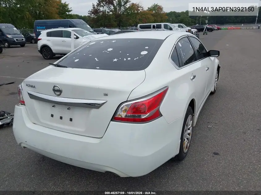 2015 NISSAN ALTIMA VIN 1N4AL3AP0FN392150 — фото 4