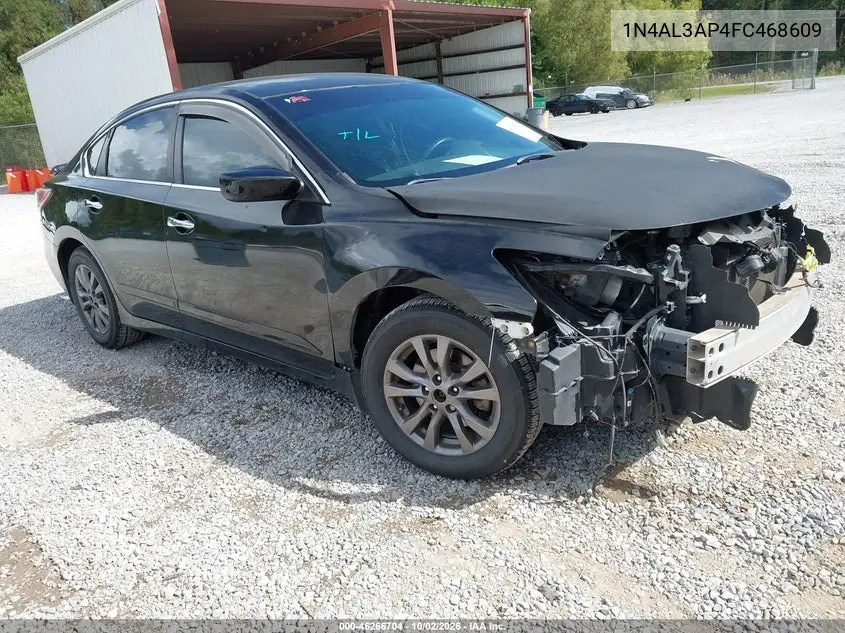 NISSAN ALTIMA 2015, VIN 1N4AL3AP4FC468609