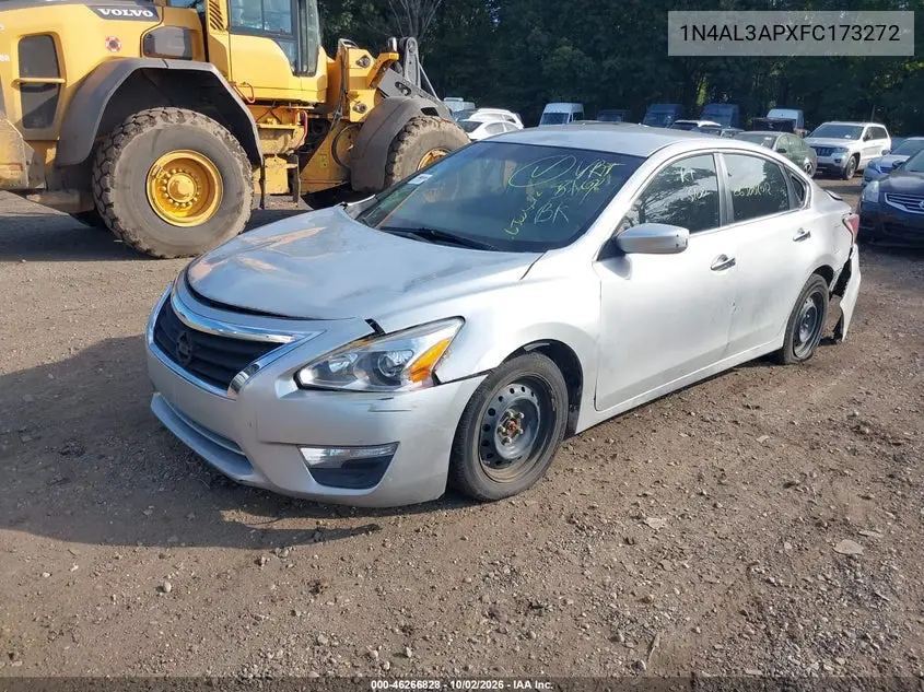 2015 NISSAN ALTIMA VIN 1N4AL3APXFC173272 — фото 2