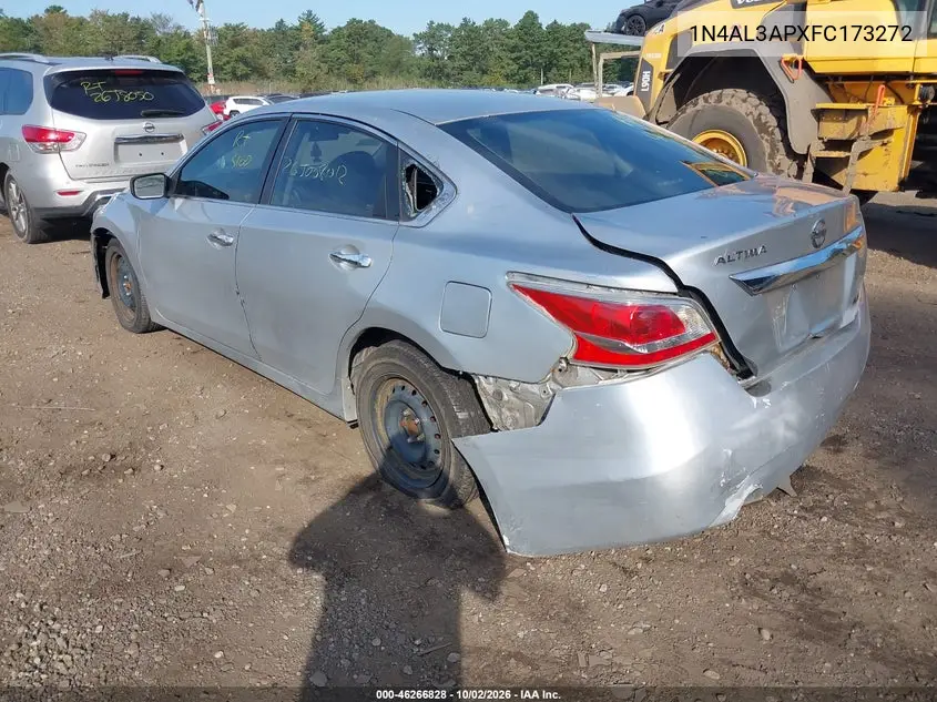 2015 NISSAN ALTIMA VIN 1N4AL3APXFC173272 — фото 3