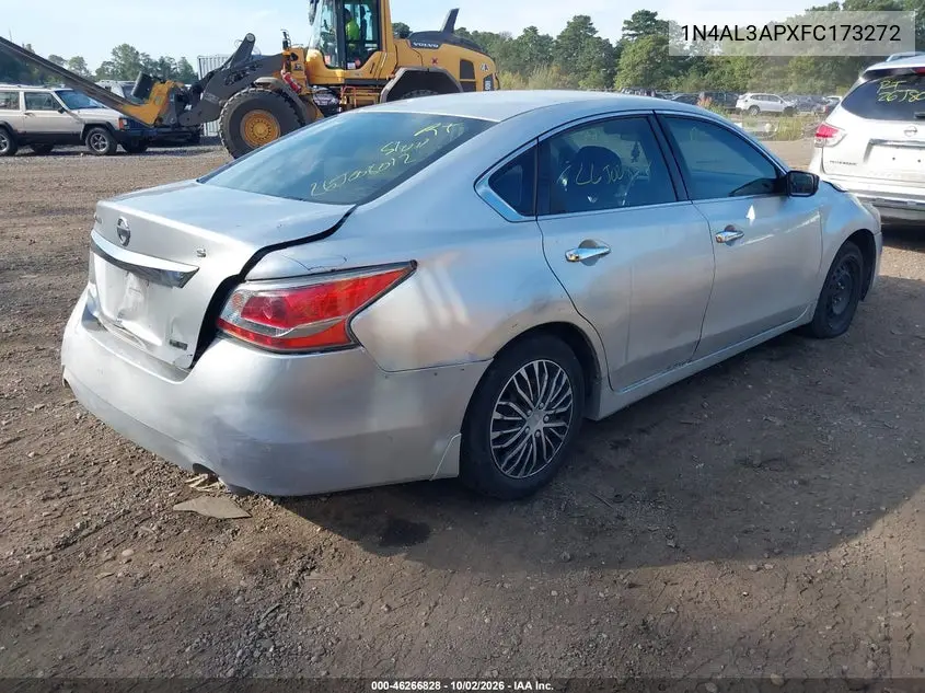 2015 NISSAN ALTIMA VIN 1N4AL3APXFC173272 — фото 4