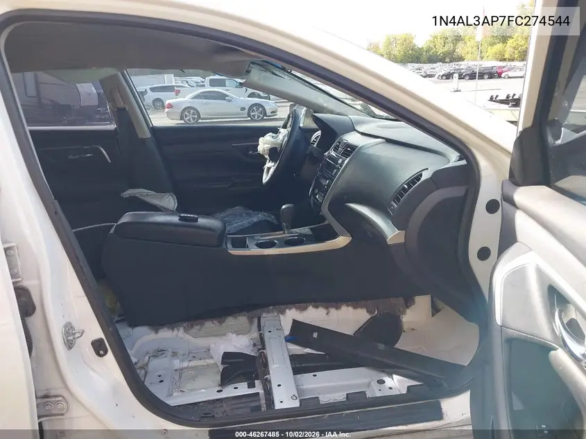 2015 NISSAN ALTIMA VIN 1N4AL3AP7FC274544 — фото 5