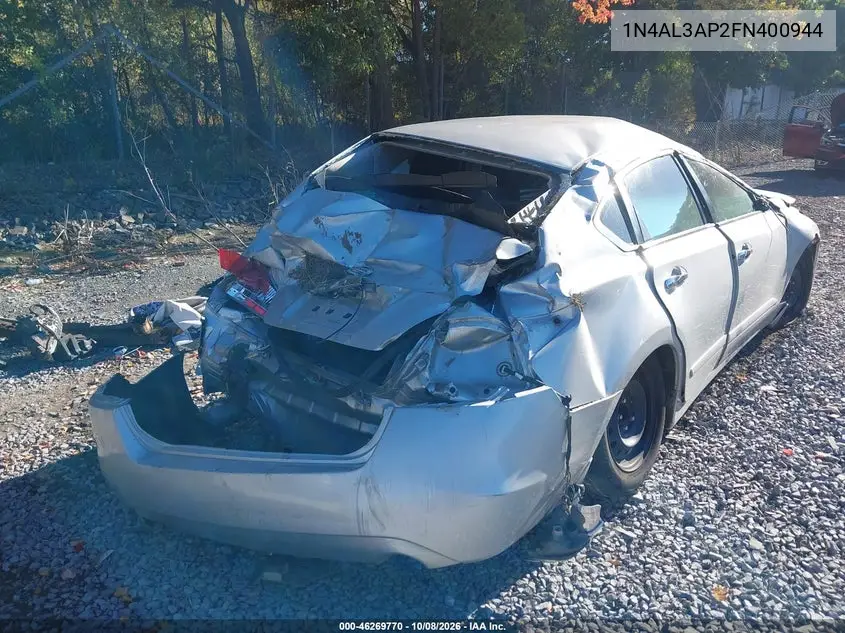 2015 NISSAN ALTIMA VIN 1N4AL3AP2FN400944 — фото 11