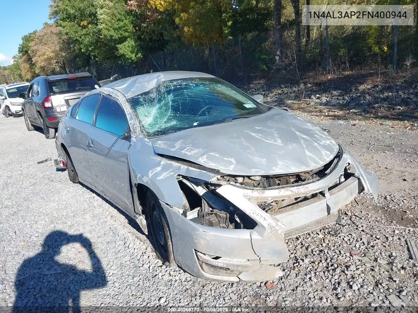 2015 NISSAN ALTIMA VIN 1N4AL3AP2FN400944 — фото 6