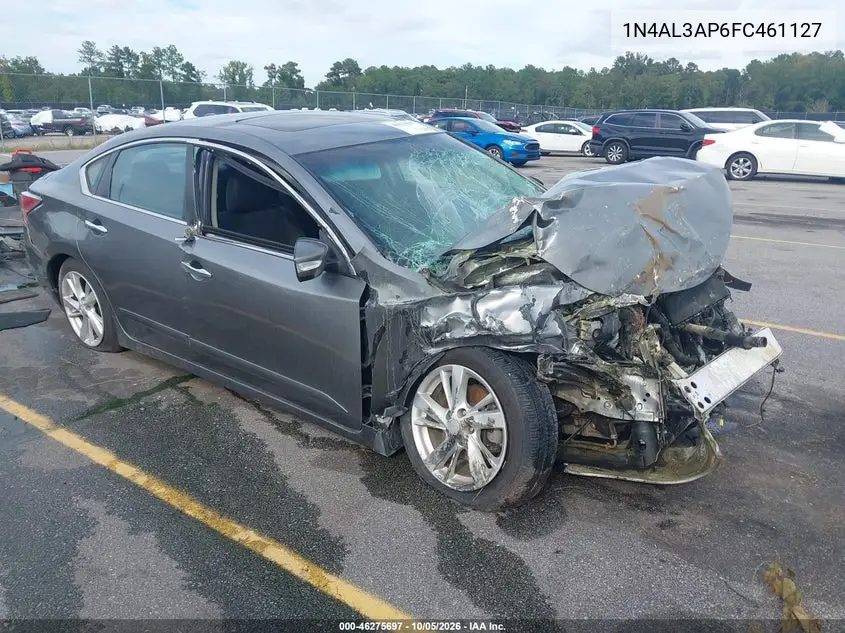 NISSAN ALTIMA 2015, VIN 1N4AL3AP6FC461127