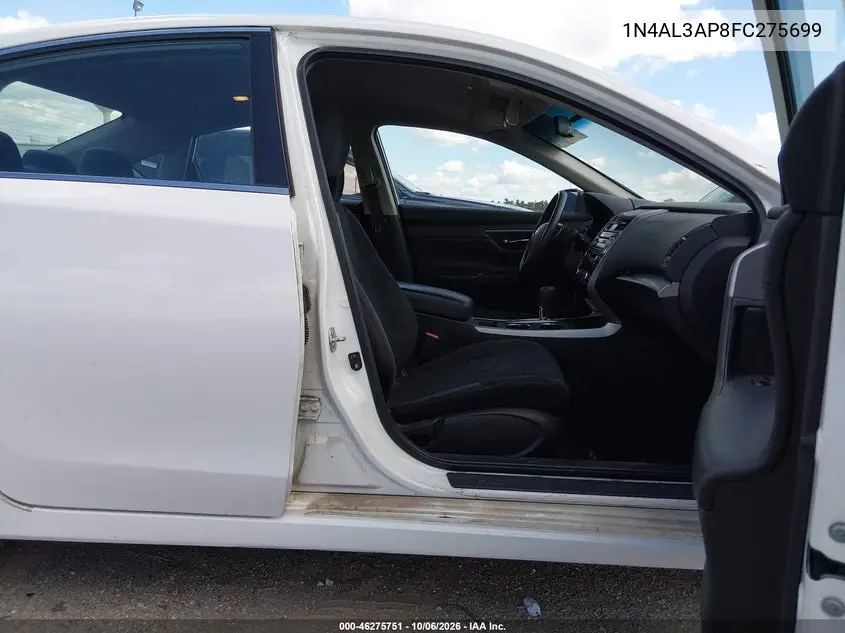 2015 NISSAN ALTIMA VIN 1N4AL3AP8FC275699 — фото 5