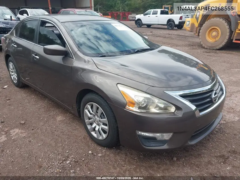 NISSAN ALTIMA 2015, VIN 1N4AL3AP4FC268555