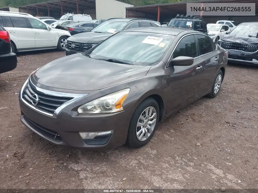 2015 NISSAN ALTIMA VIN 1N4AL3AP4FC268555 — фото 2