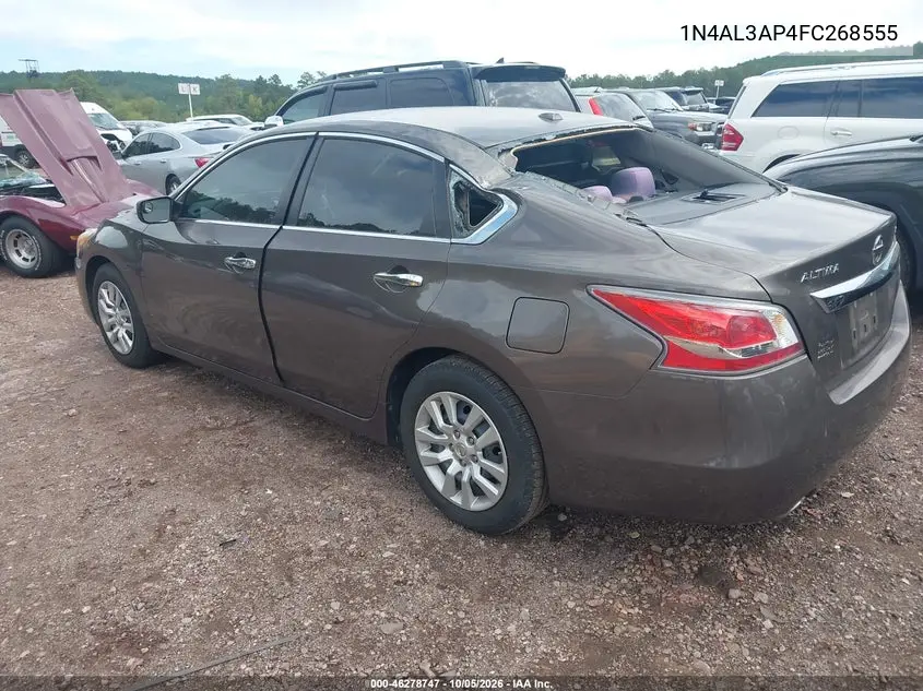 2015 NISSAN ALTIMA VIN 1N4AL3AP4FC268555 — фото 3
