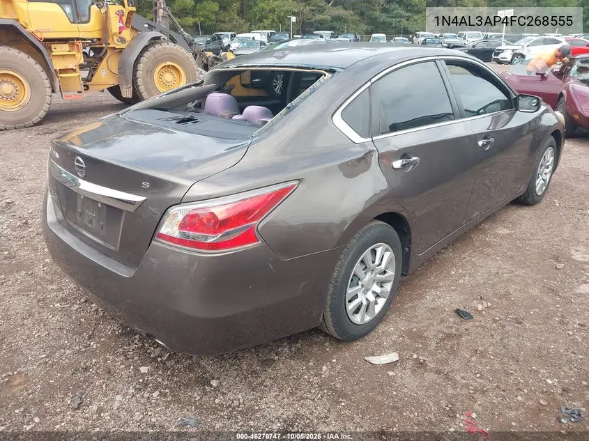 2015 NISSAN ALTIMA VIN 1N4AL3AP4FC268555 — фото 4