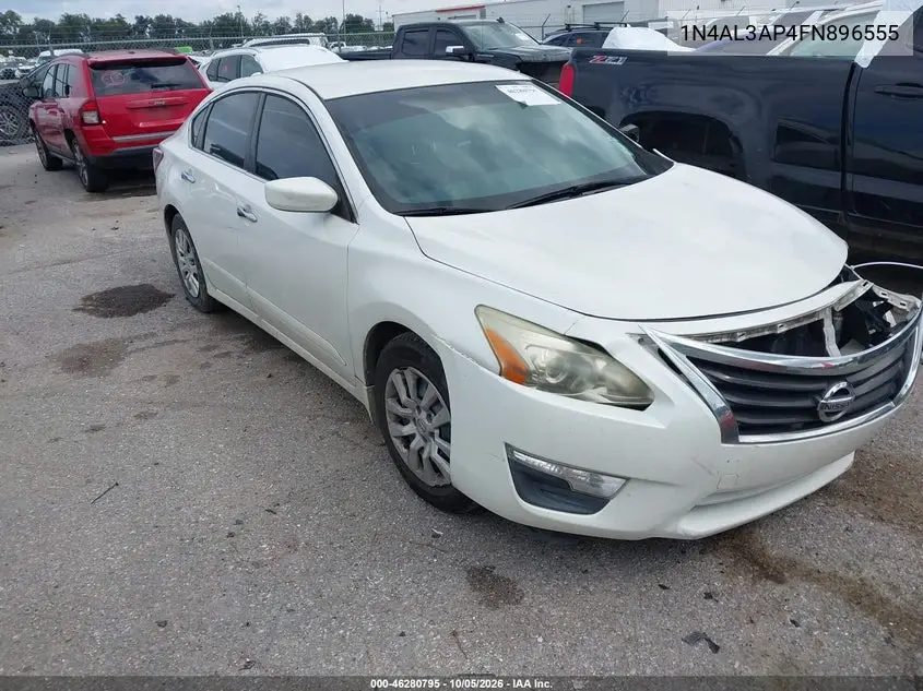 NISSAN ALTIMA 2015, VIN 1N4AL3AP4FN896555