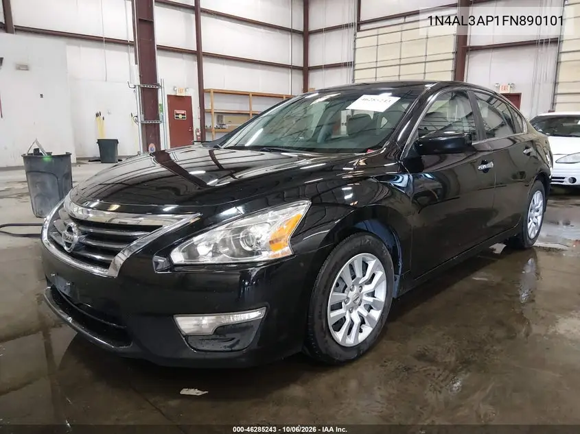 2015 NISSAN ALTIMA VIN 1N4AL3AP1FN890101 — фото 2
