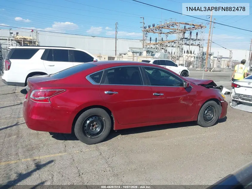 2015 NISSAN ALTIMA VIN 1N4AL3AP8FN882478 — фото 13