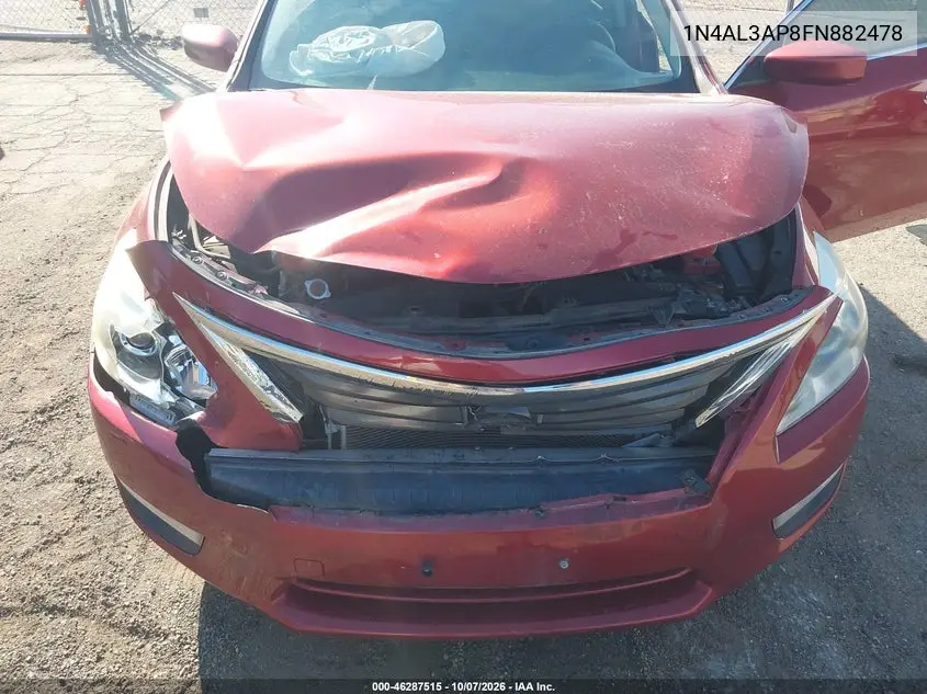 2015 NISSAN ALTIMA VIN 1N4AL3AP8FN882478 — фото 6