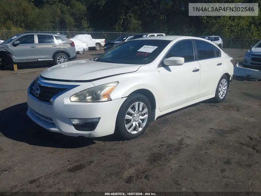 2015 NISSAN ALTIMA VIN 1N4AL3AP4FN302546 — фото 2